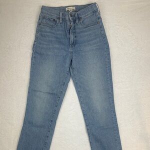 Madewell Light Blue High Rise Women's Jeans
